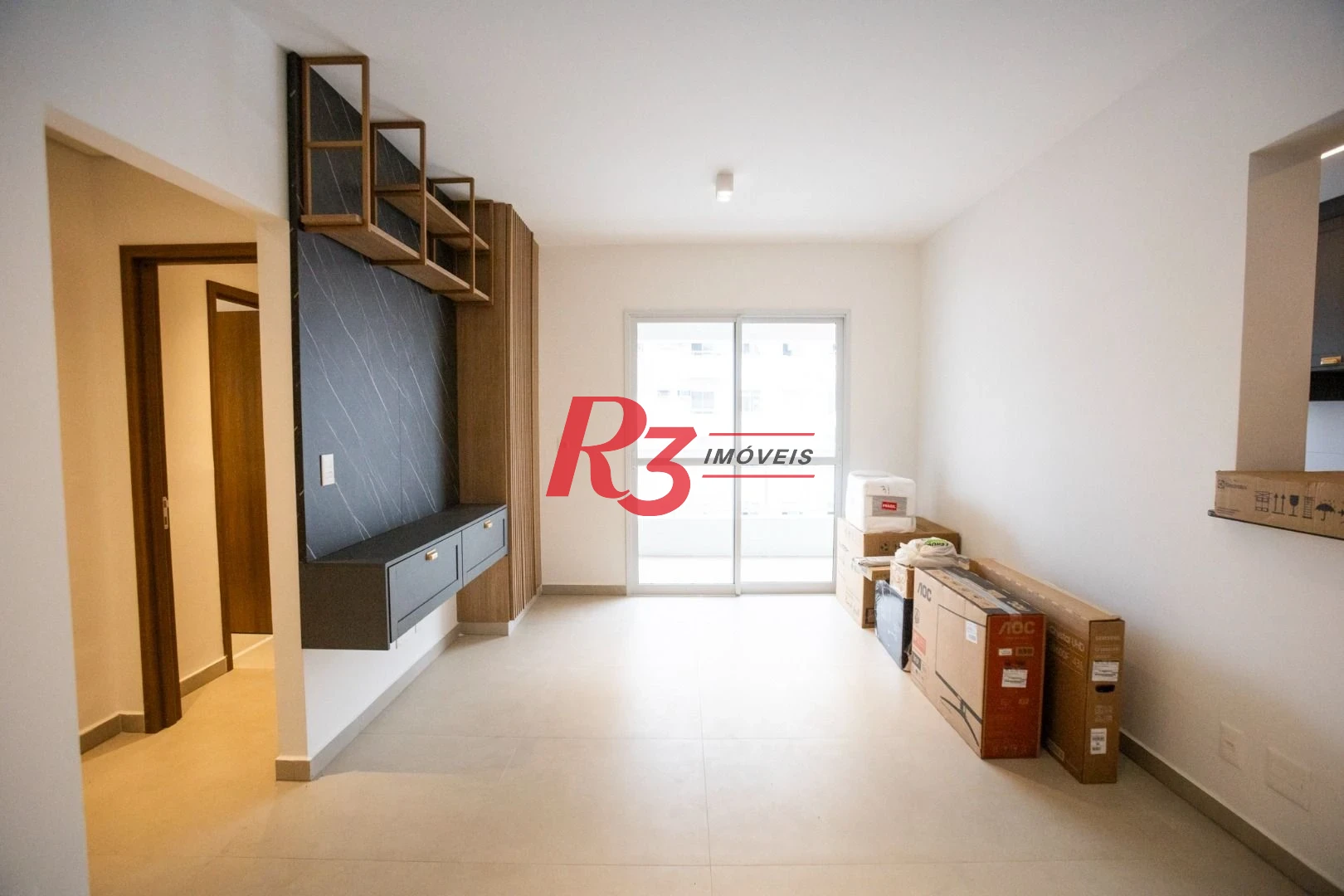 Apartamento com 2 dormitórios à venda, 74 m² por R$ 1.065.000,00 - Boqueirão - Santos/SP