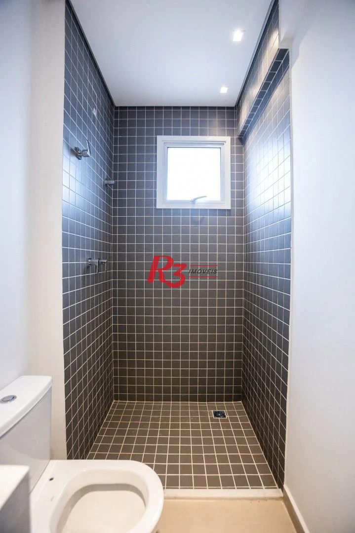 Apartamento com 2 dormitórios à venda, 74 m² por R$ 1.065.000,00 - Boqueirão - Santos/SP