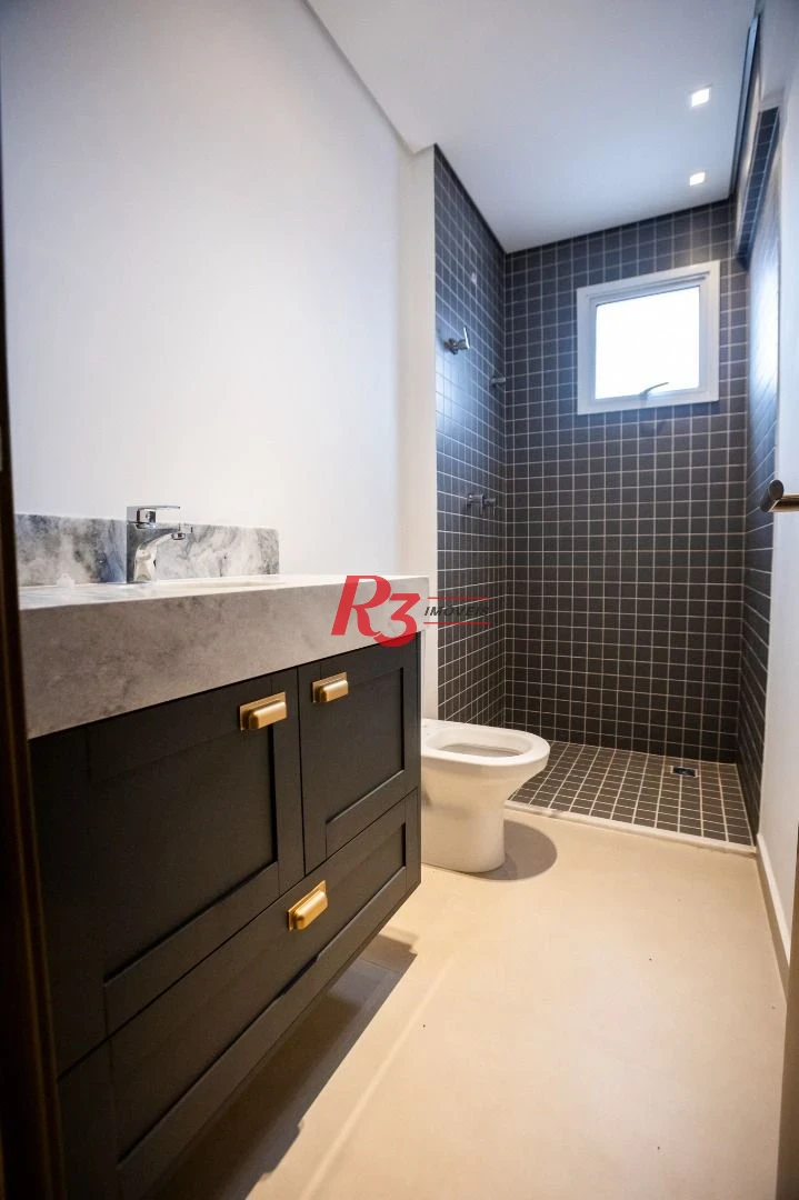 Apartamento com 2 dormitórios à venda, 74 m² por R$ 1.065.000,00 - Boqueirão - Santos/SP