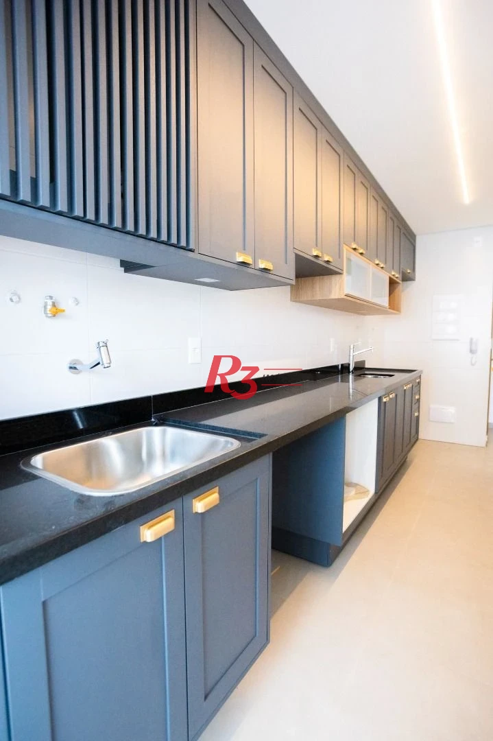 Apartamento com 2 dormitórios à venda, 74 m² por R$ 1.065.000,00 - Boqueirão - Santos/SP