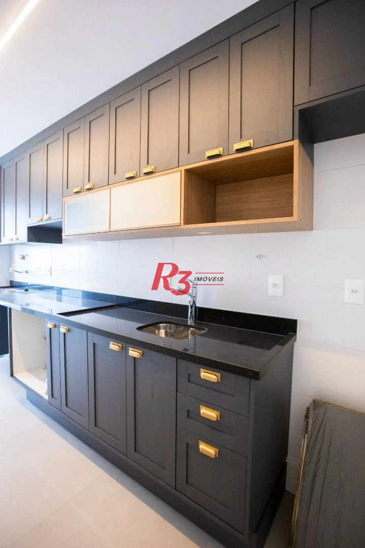 Apartamento com 2 dormitórios à venda, 74 m² por R$ 1.065.000,00 - Boqueirão - Santos/SP