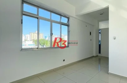Sala para alugar, 70 m² por R$ 3.000,00/mês - Boqueirão - Santos/SP