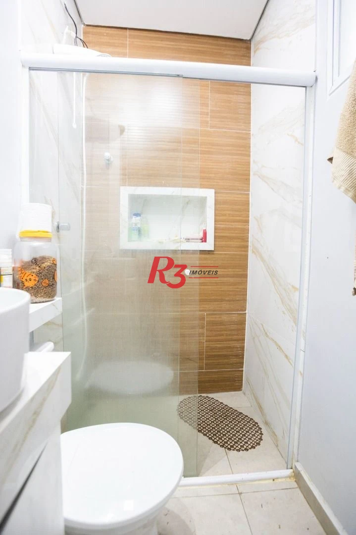Casa com 2 dormitórios à venda, 89 m² por R$ 430.000,00 - Embaré - Santos/SP