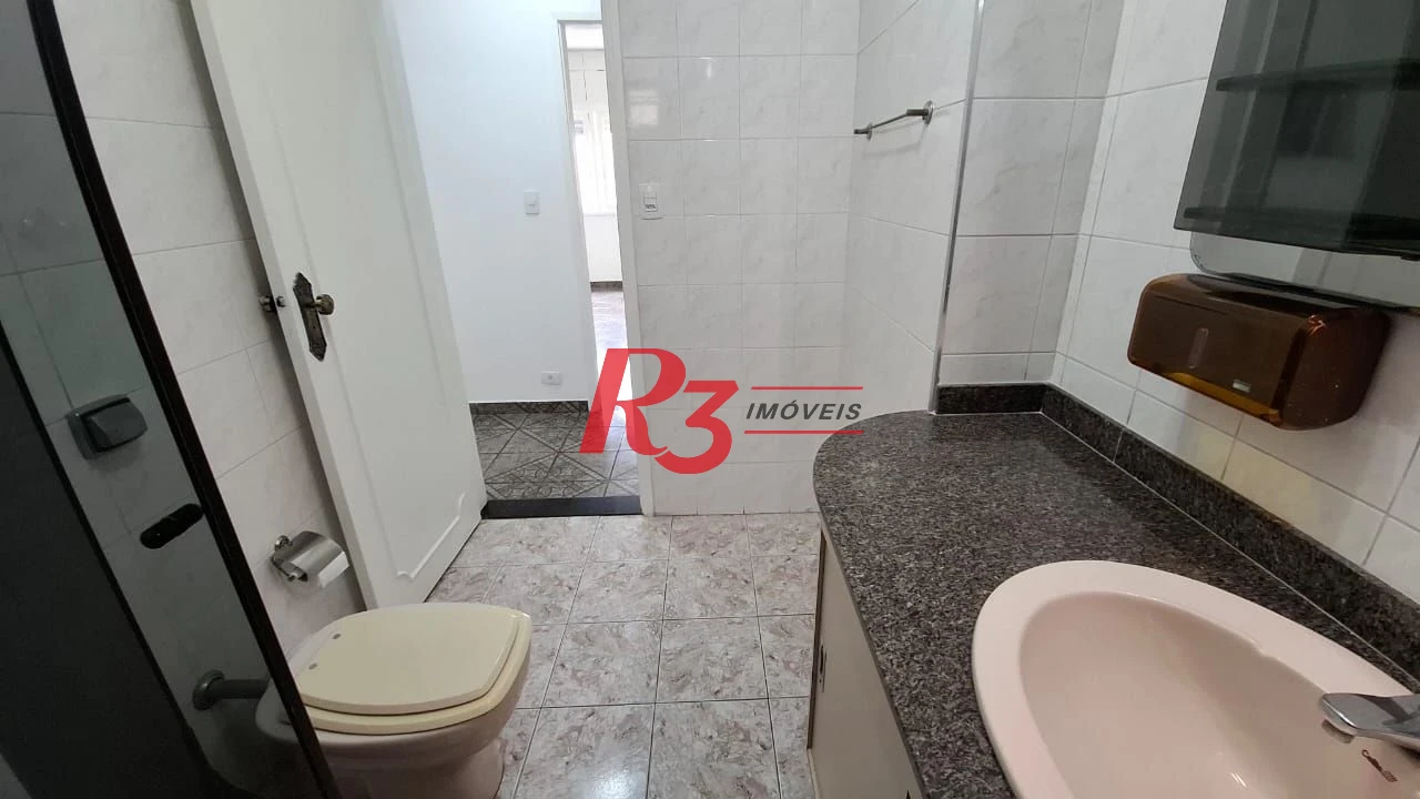 Apartamento com 3 dormitórios à venda, 139 m² por R$ 800.000,00 - José Menino - Santos/SP
