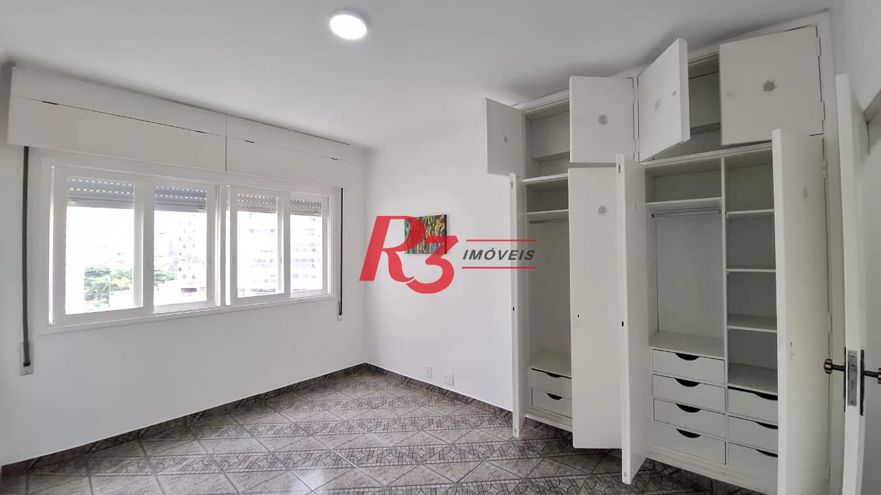 Apartamento com 3 dormitórios à venda, 139 m² por R$ 800.000,00 - José Menino - Santos/SP