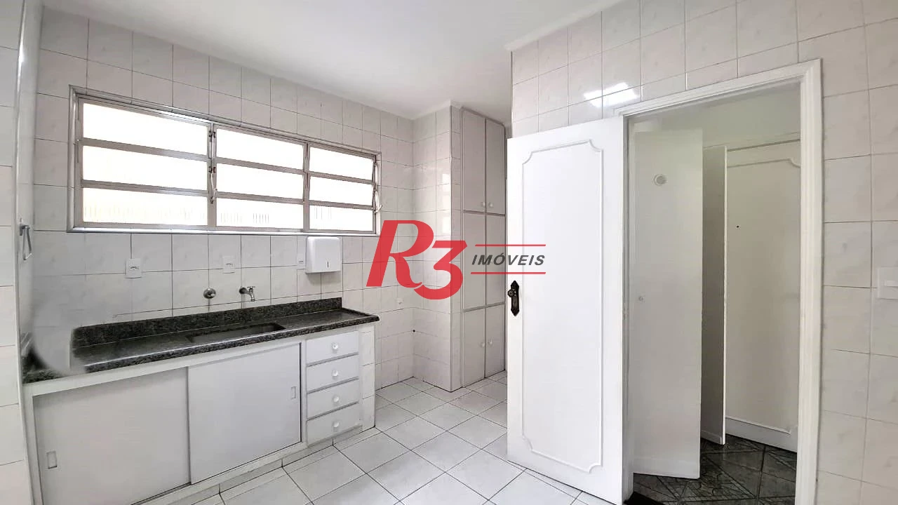 Apartamento com 3 dormitórios à venda, 139 m² por R$ 800.000,00 - José Menino - Santos/SP