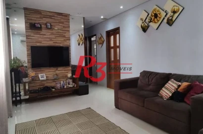 Apartamento à venda, 93 m² por R$ 480.000,00 - Estuário - Santos/SP