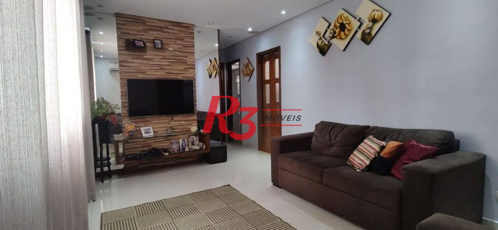 Apartamento à venda, 93 m² por R$ 480.000,00 - Estuário - Santos/SP