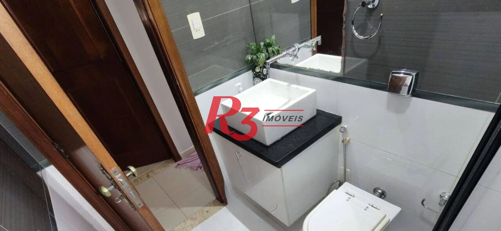 Apartamento à venda, 93 m² por R$ 480.000,00 - Estuário - Santos/SP