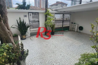 Casa à venda, 117 m² por R$ 790.000,00 - Aparecida - Santos/SP