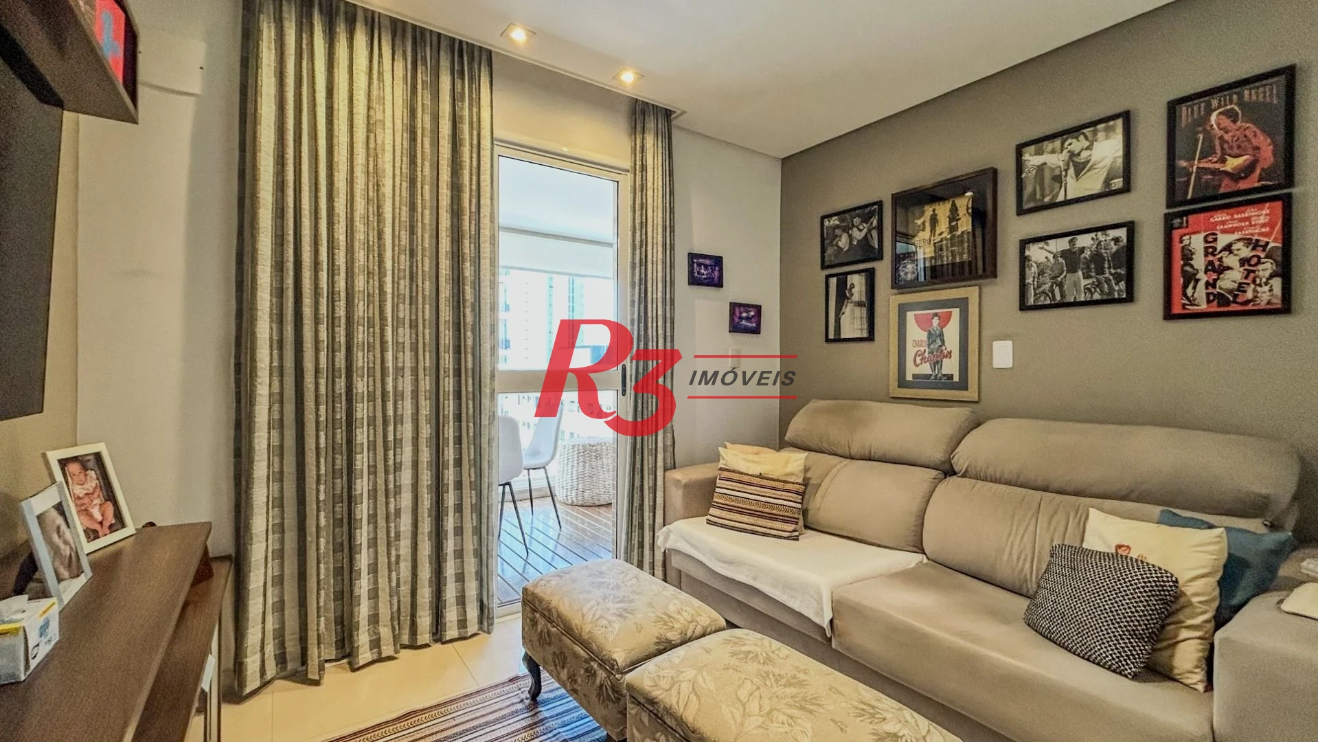 Apartamento com 3 dormitórios à venda, 130 m² por R$ 1.740.000,00 - Gonzaga - Santos/SP