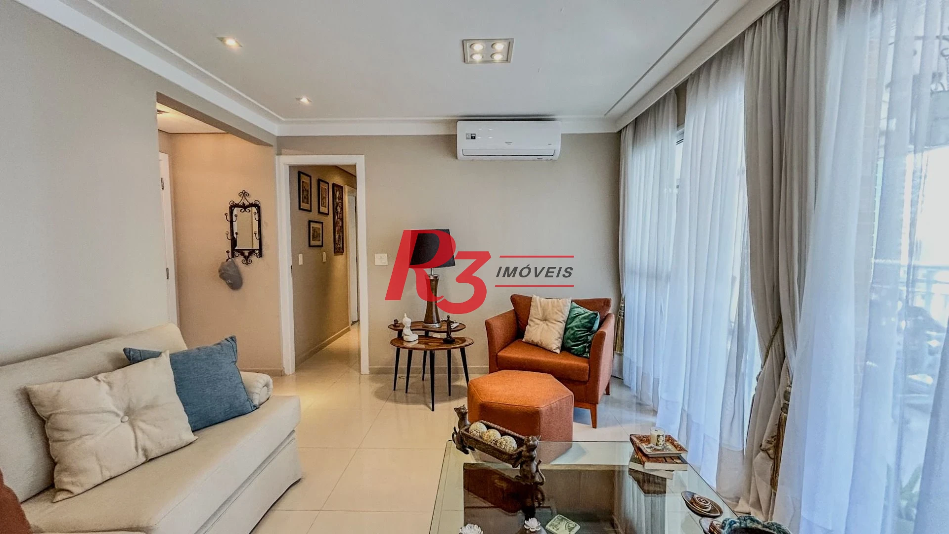 Apartamento com 3 dormitórios à venda, 130 m² por R$ 1.740.000,00 - Gonzaga - Santos/SP