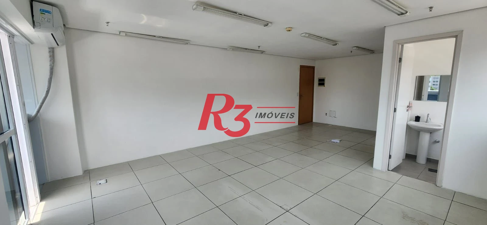 Sala para alugar, 46 m² por R$ 3.500,00/mês - Vila Belmiro - Santos/SP
