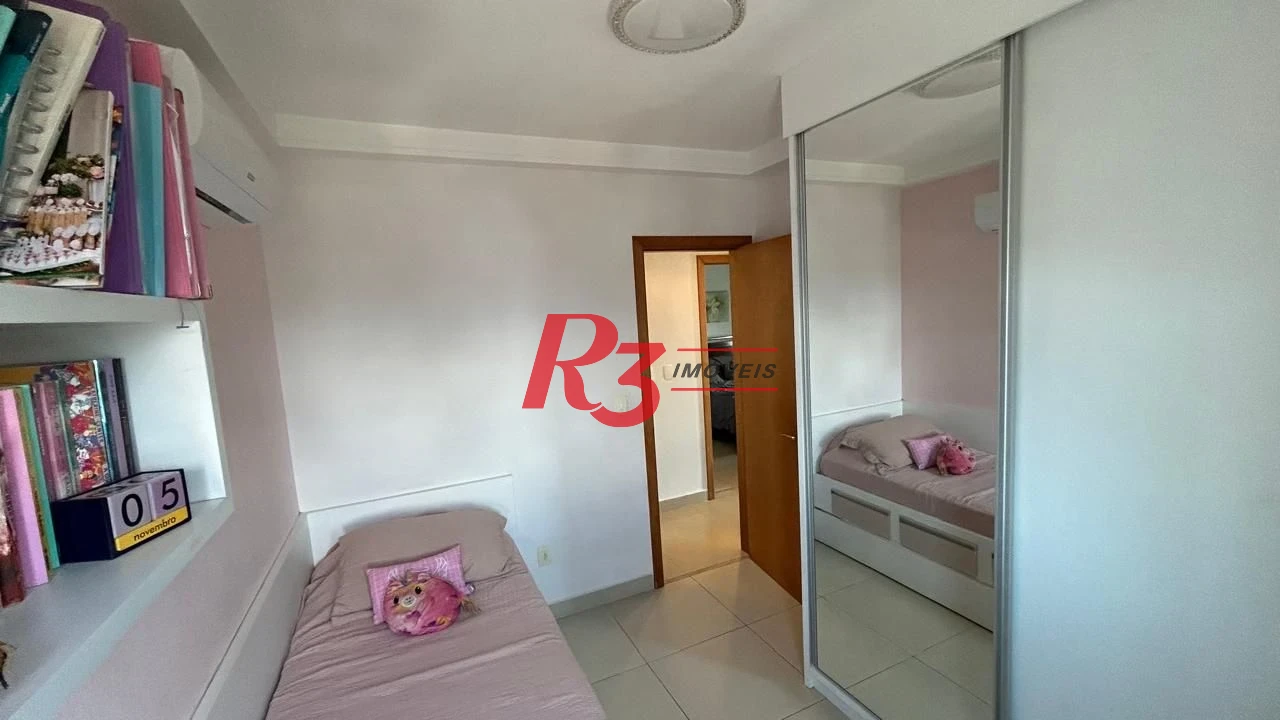 Apartamento à venda, 126 m² por R$ 1.850.000,00 - Boqueirão - Santos/SP