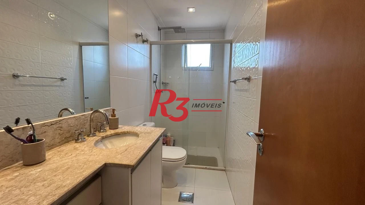 Apartamento à venda, 126 m² por R$ 1.850.000,00 - Boqueirão - Santos/SP