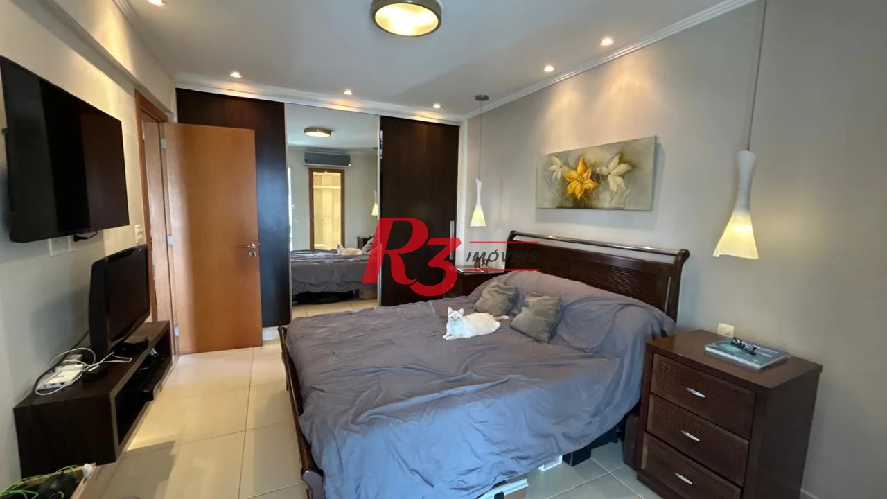Apartamento à venda, 126 m² por R$ 1.850.000,00 - Boqueirão - Santos/SP