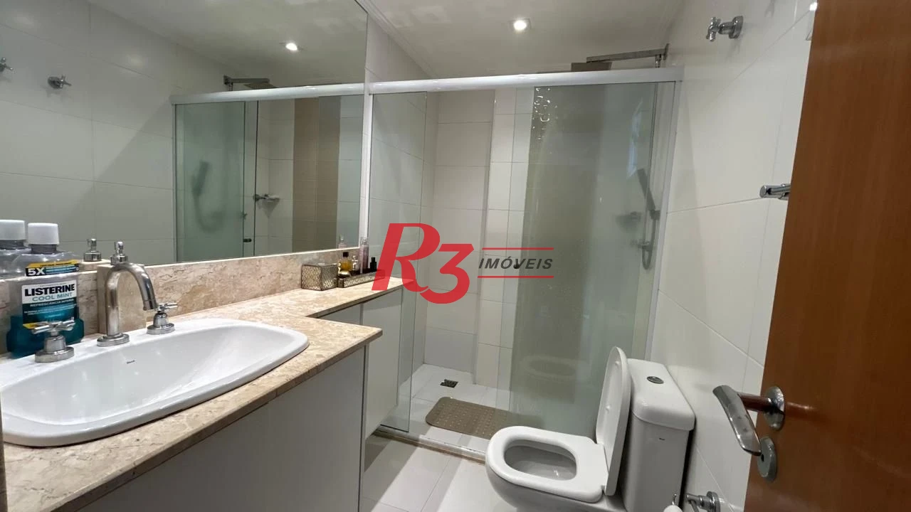 Apartamento à venda, 126 m² por R$ 1.850.000,00 - Boqueirão - Santos/SP