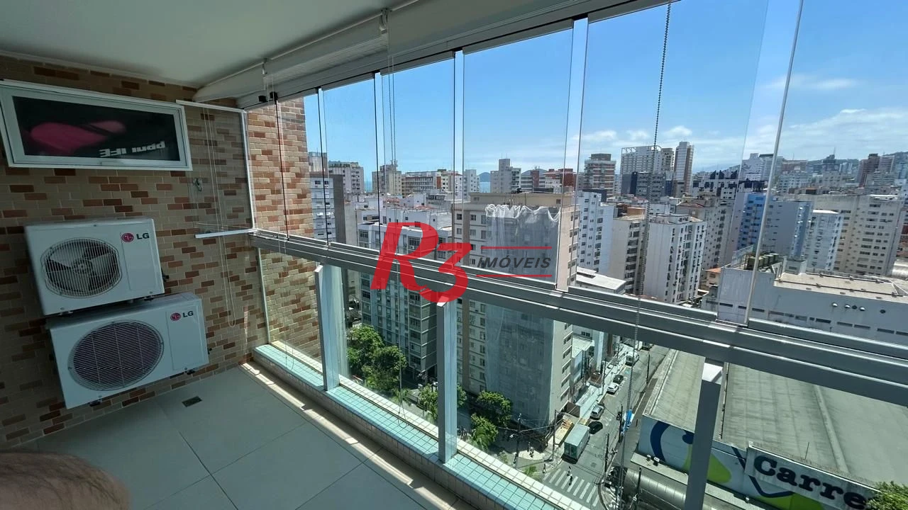 Apartamento à venda, 126 m² por R$ 1.850.000,00 - Boqueirão - Santos/SP