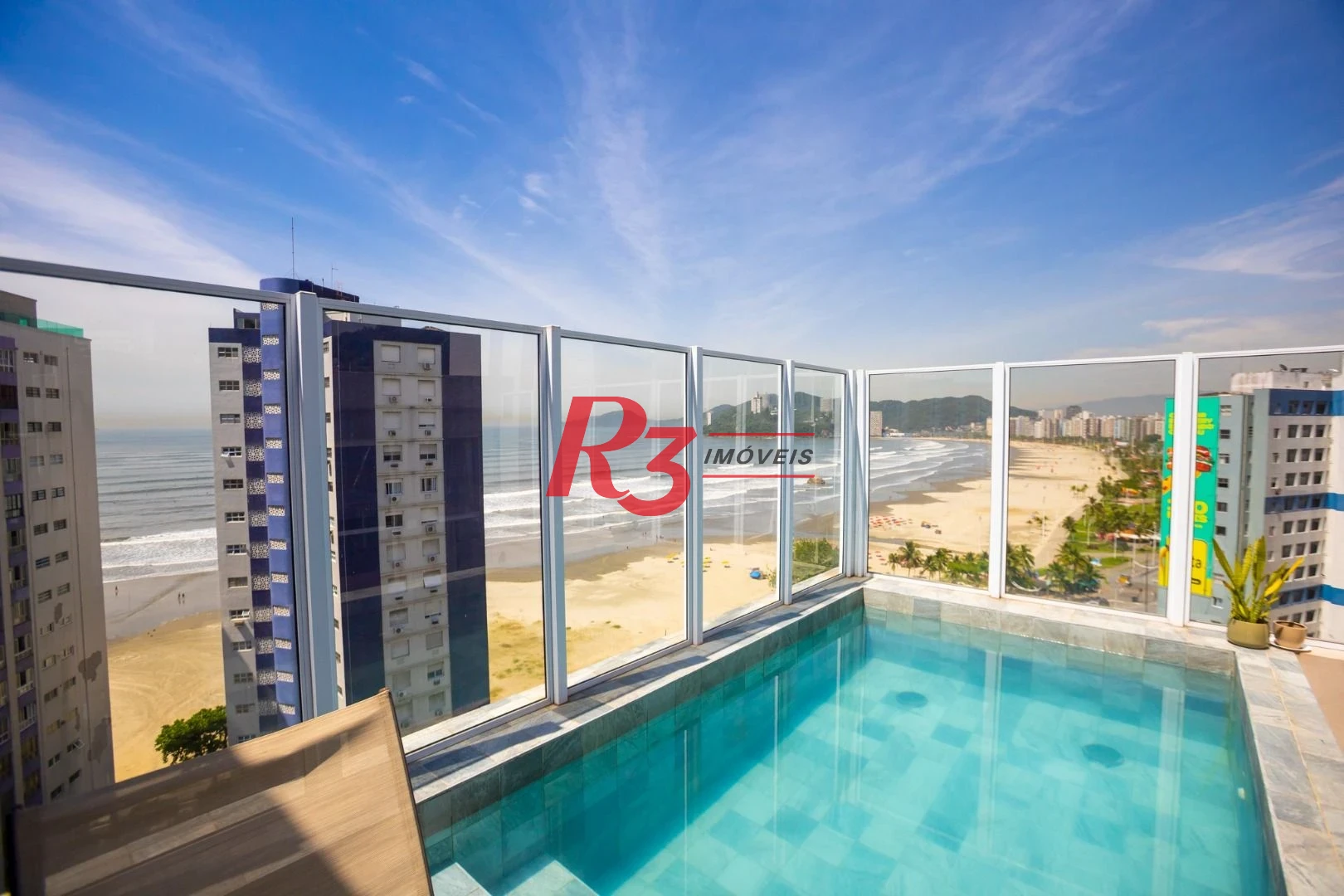 Cobertura à venda, 290 m² por R$ 3.200.000,00 - José Menino - Santos/SP