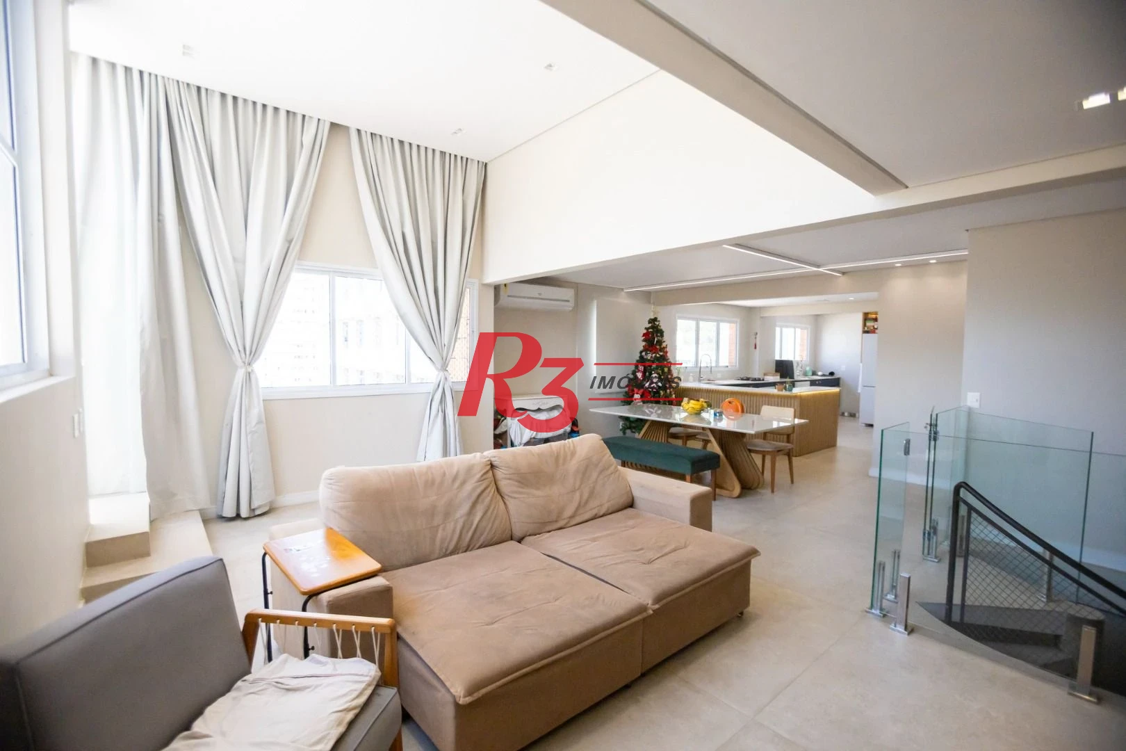 Cobertura à venda, 290 m² por R$ 3.200.000,00 - José Menino - Santos/SP