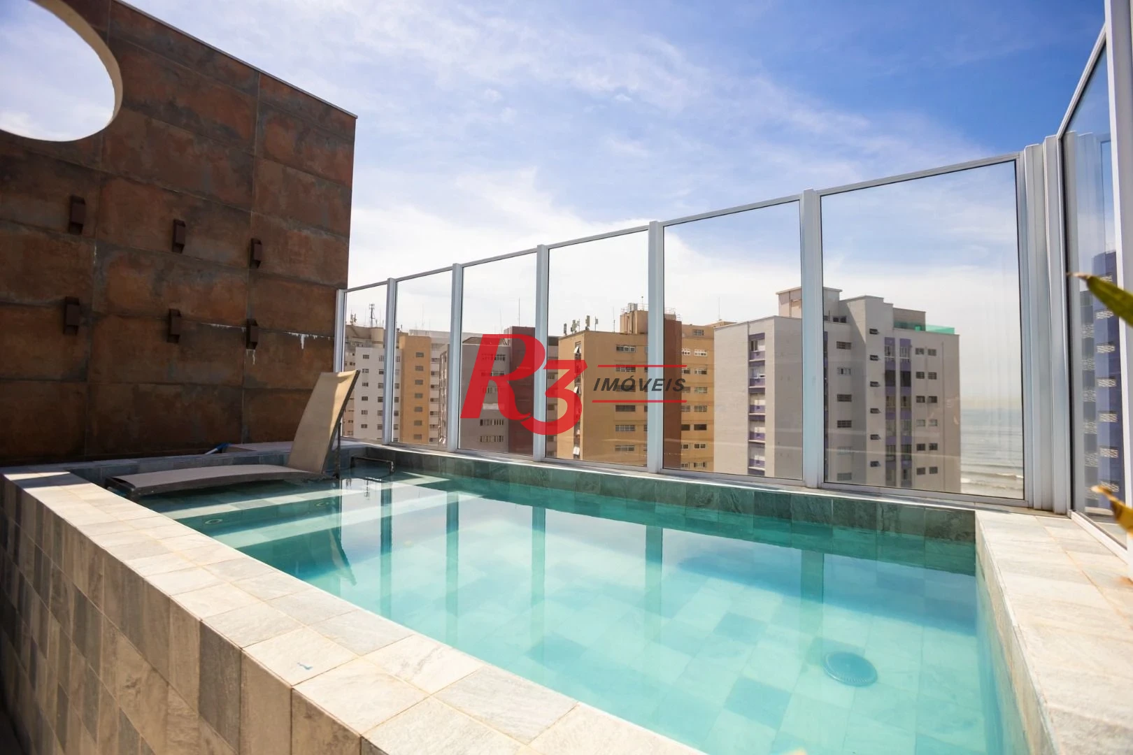 Cobertura à venda, 290 m² por R$ 3.200.000,00 - José Menino - Santos/SP