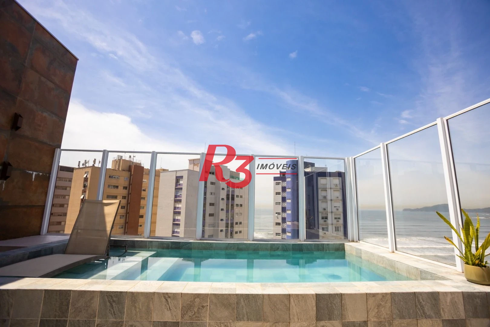 Cobertura à venda, 290 m² por R$ 3.200.000,00 - José Menino - Santos/SP