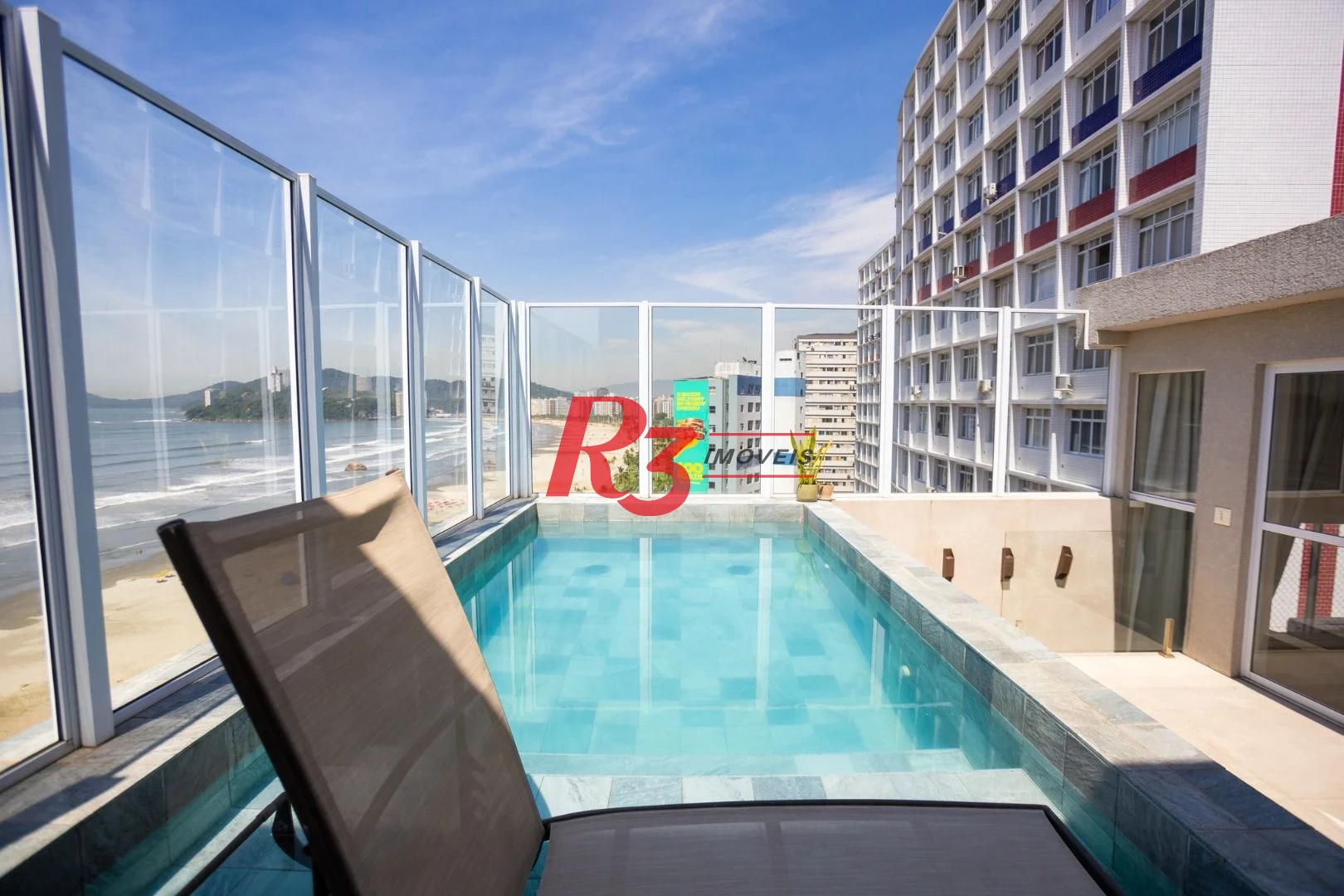 Cobertura à venda, 290 m² por R$ 3.200.000,00 - José Menino - Santos/SP