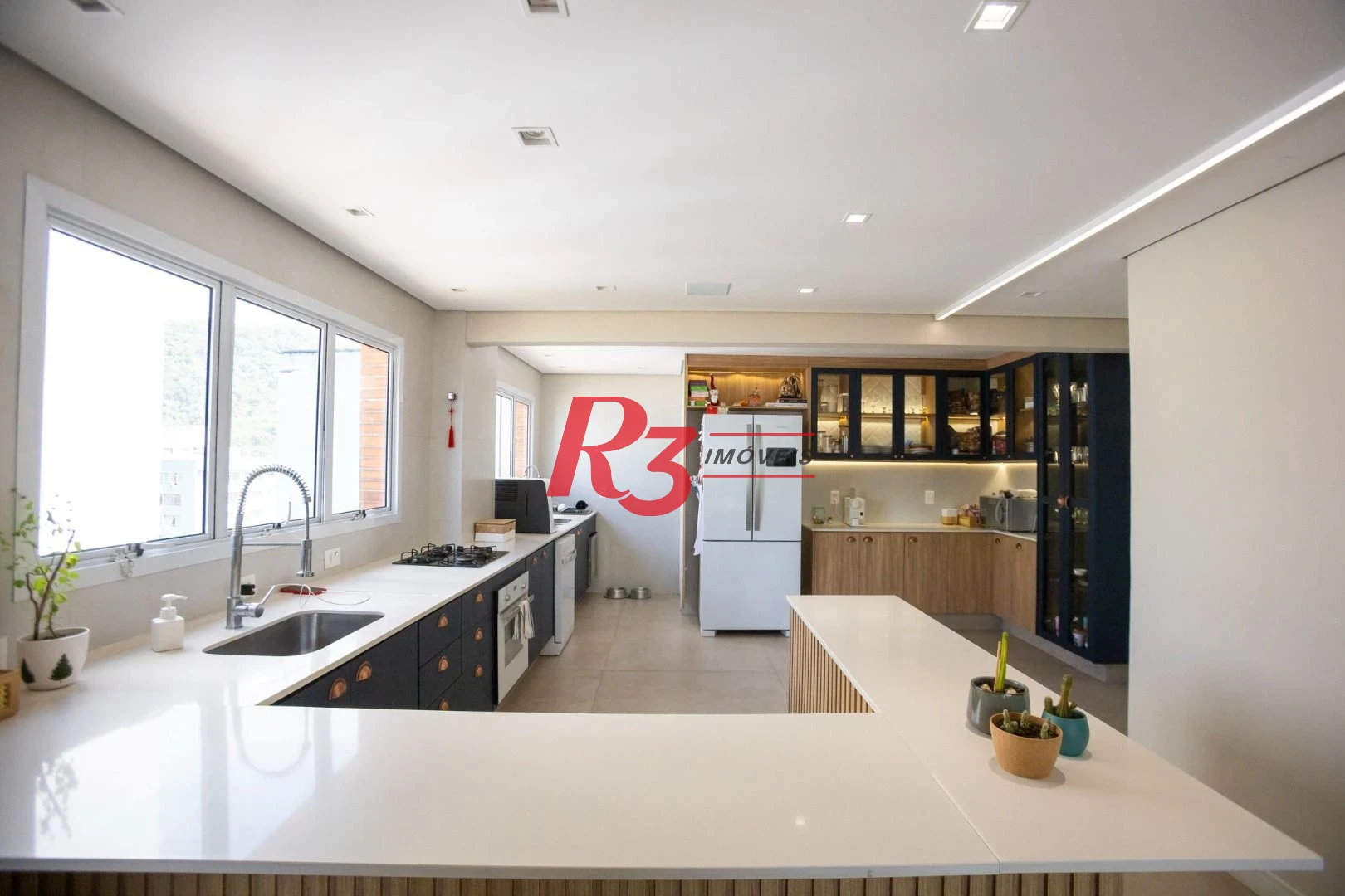 Cobertura à venda, 290 m² por R$ 3.200.000,00 - José Menino - Santos/SP
