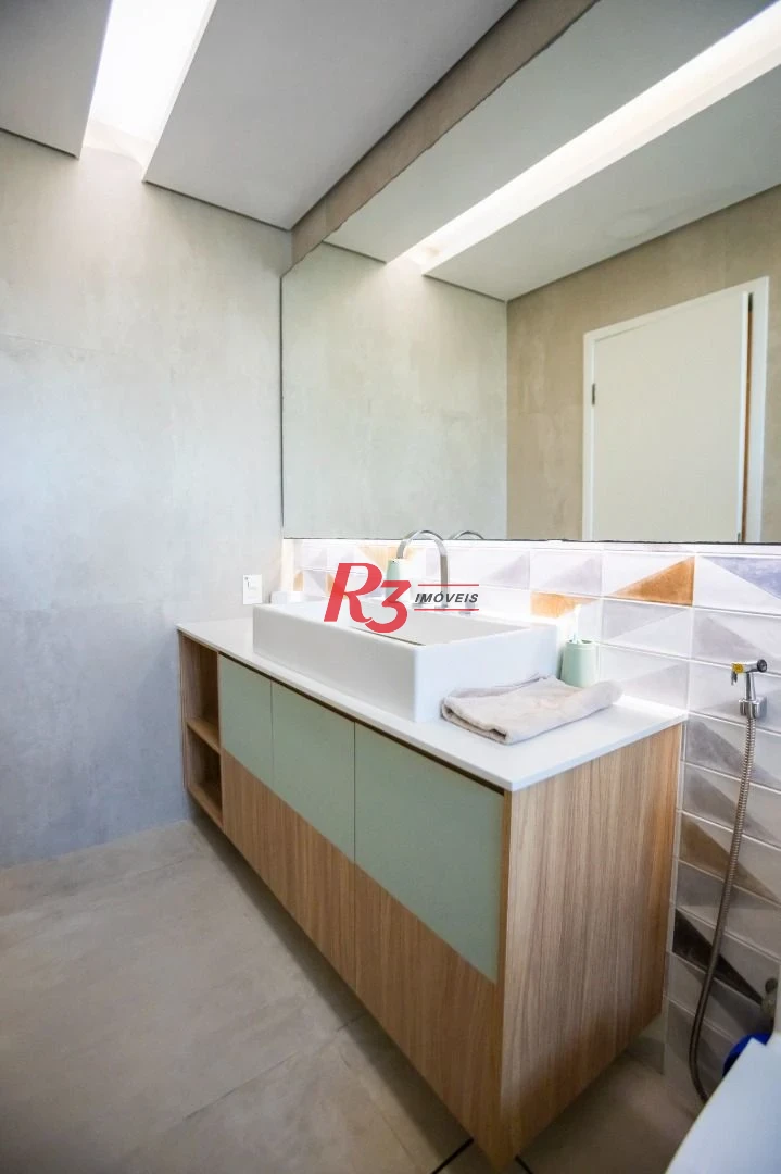 Cobertura à venda, 290 m² por R$ 3.200.000,00 - José Menino - Santos/SP