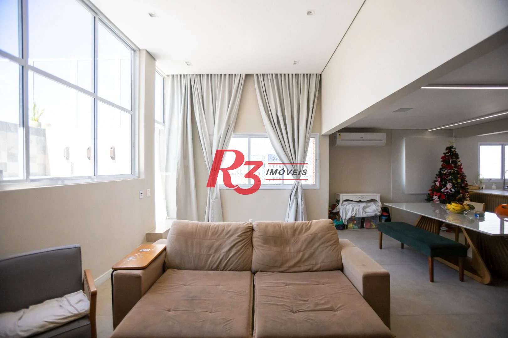 Cobertura à venda, 290 m² por R$ 3.200.000,00 - José Menino - Santos/SP