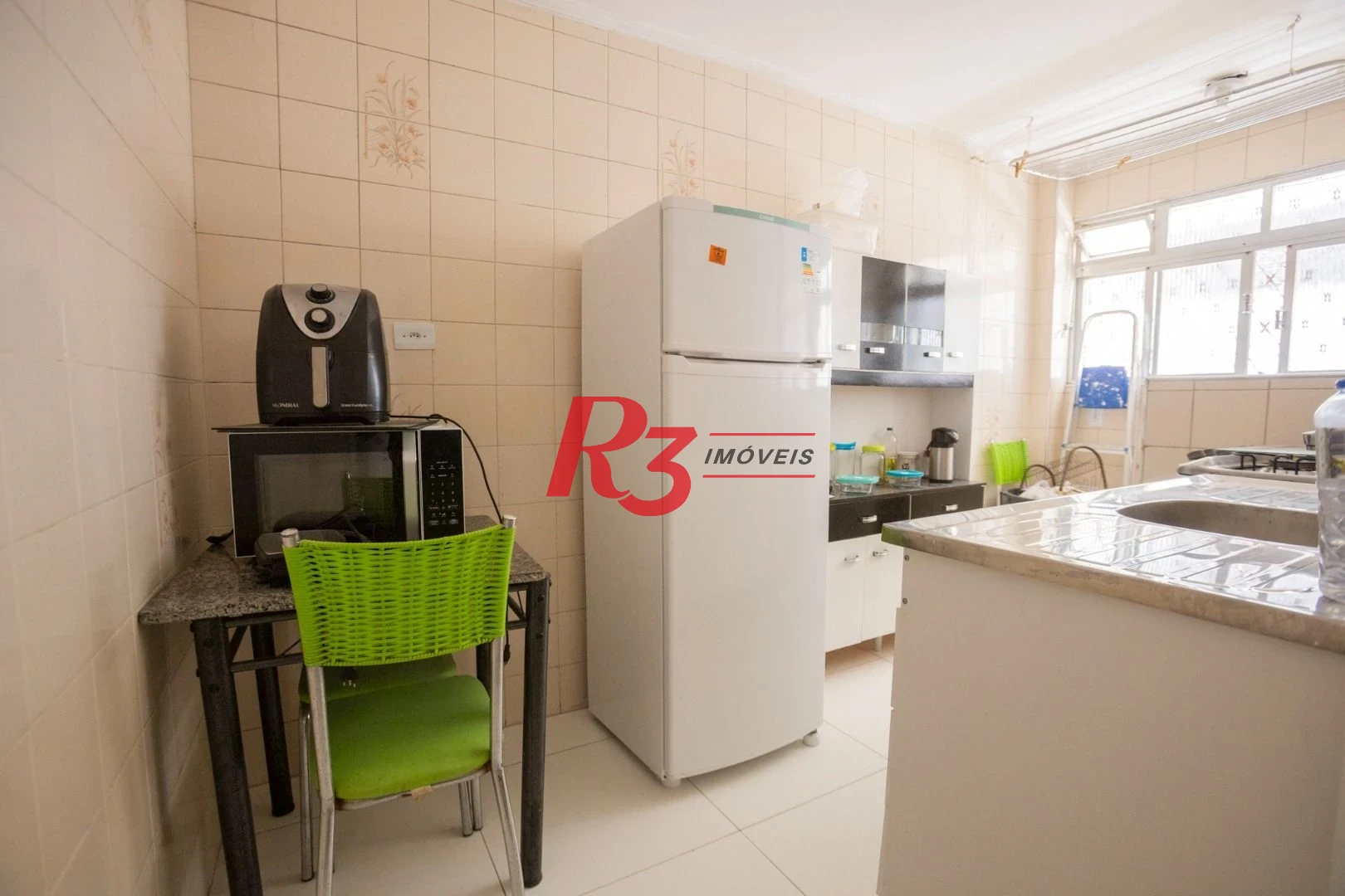 Apartamento com 1 dormitório à venda, 47 m² por R$ 390.000,00 - Gonzaga - Santos/SP