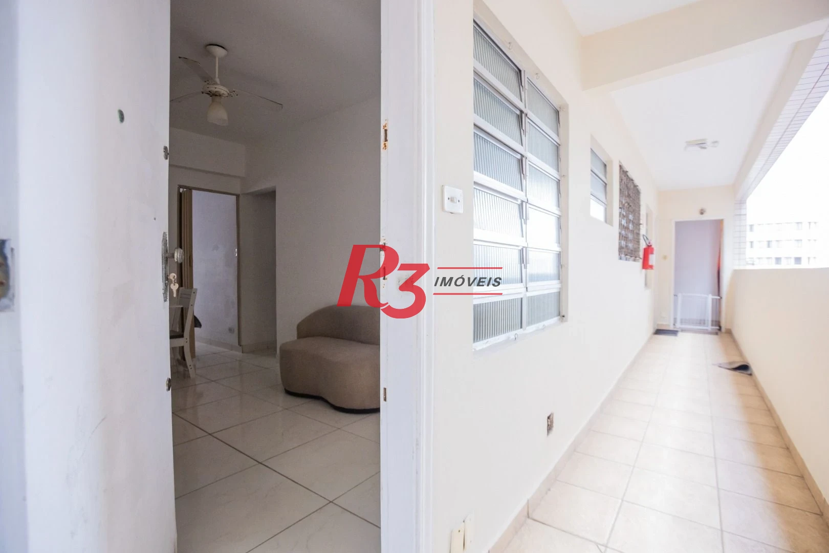 Apartamento com 1 dormitório à venda, 47 m² por R$ 390.000,00 - Gonzaga - Santos/SP