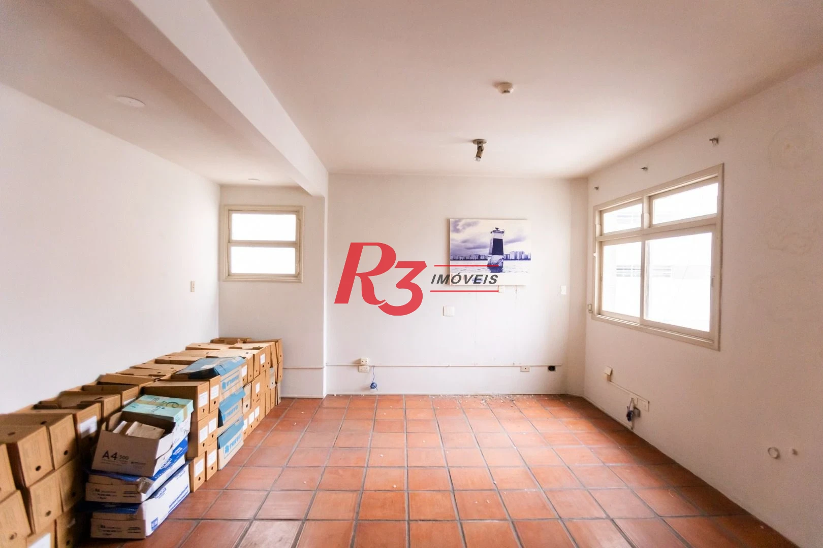 Sala para alugar, 35 m² por R$ 3.000,00/mês - Gonzaga - Santos/SP