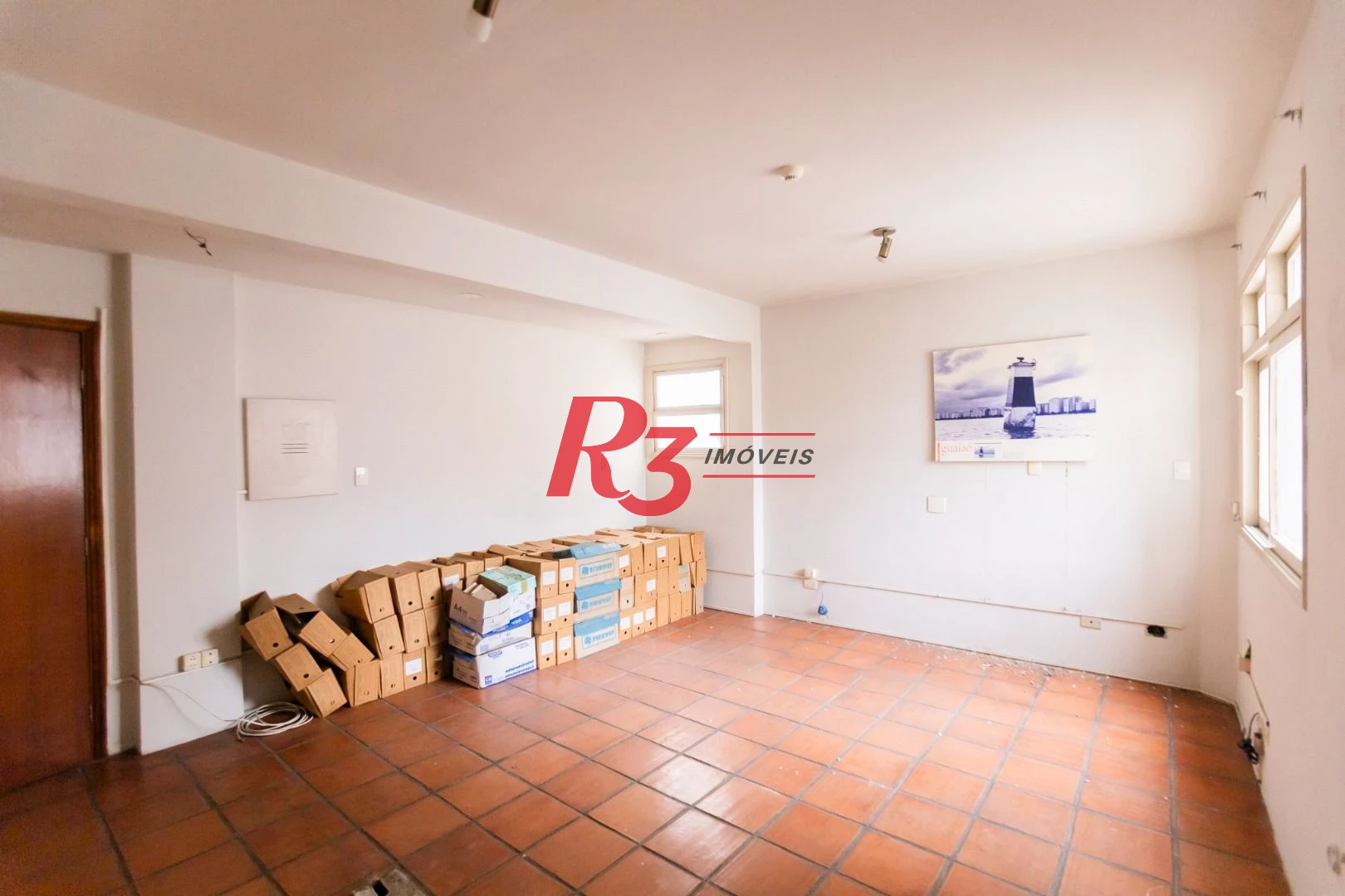 Sala para alugar, 35 m² por R$ 3.000,00/mês - Gonzaga - Santos/SP