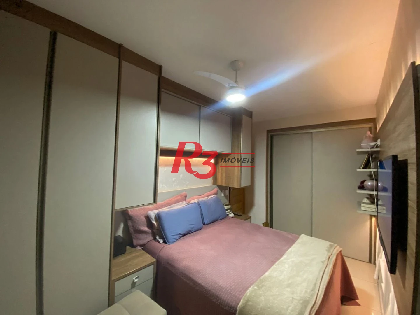 Apartamento à venda, 85 m² por R$ 530.000,00 - Estuário - Santos/SP