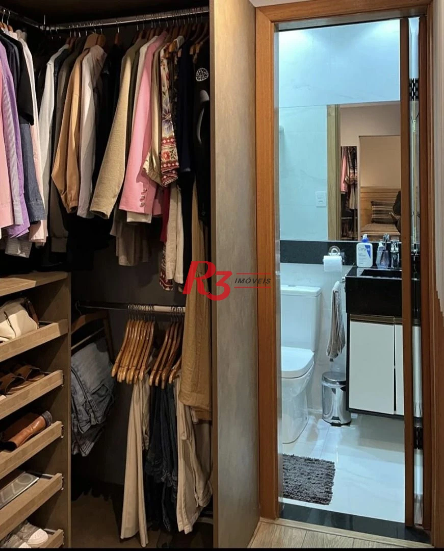 Apartamento à venda, 80 m² por R$ 530.000,00 - Embaré - Santos/SP
