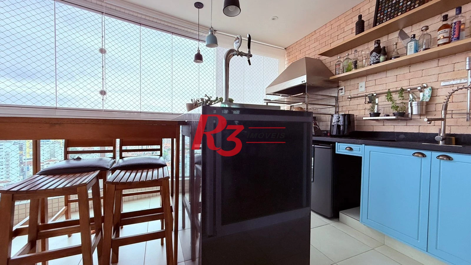 Apartamento para alugar, 118 m² por R$ 10.500,00/mês - Boqueirão - Santos/SP