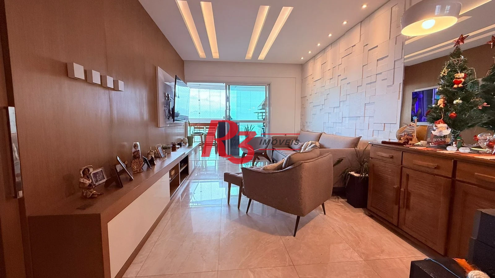 Apartamento para alugar, 118 m² por R$ 10.500,00/mês - Boqueirão - Santos/SP