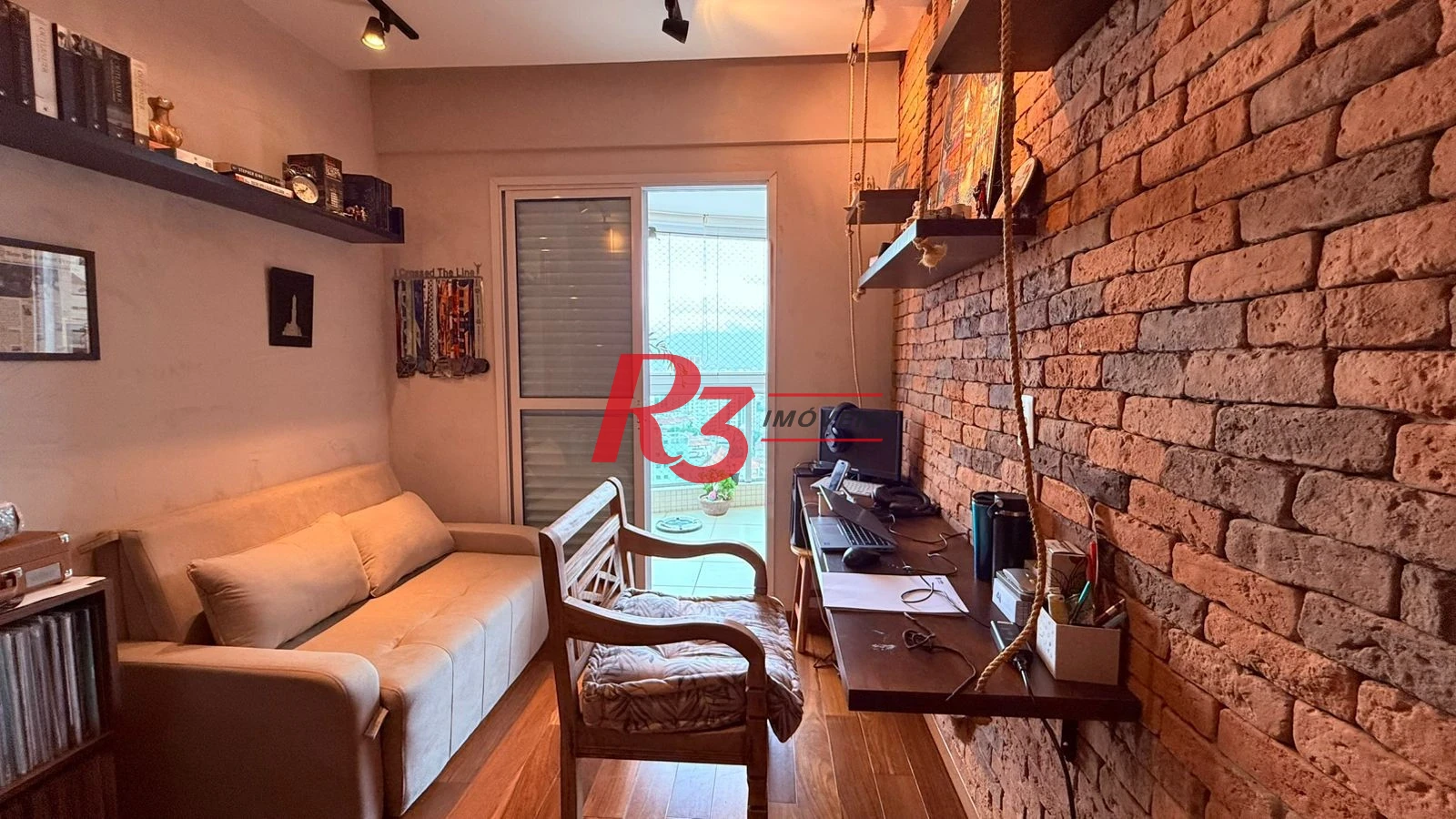 Apartamento para alugar, 118 m² por R$ 10.500,00/mês - Boqueirão - Santos/SP
