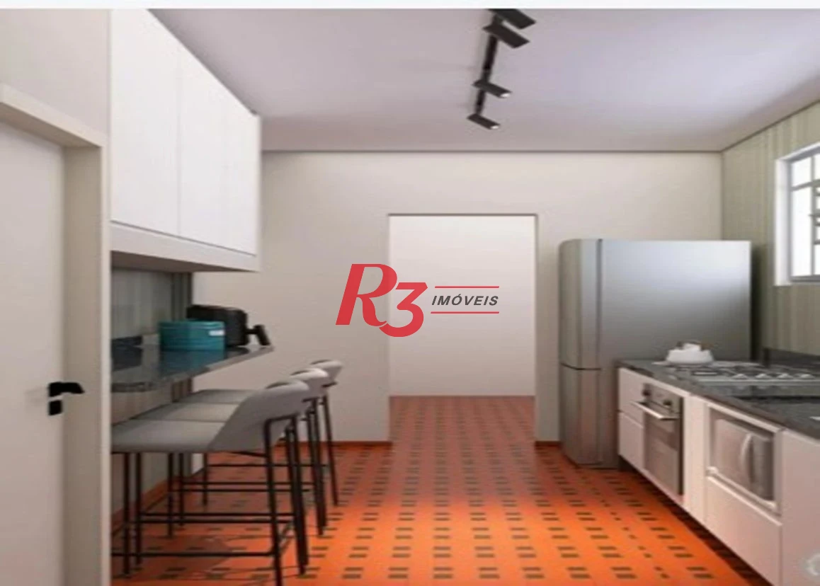 Apartamento à venda, 73 m² por R$ 482.000,00 - José Menino - Santos/SP