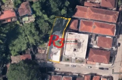 Terreno à venda, 582 m² por R$ 730.000,00 - José Menino - Santos/SP