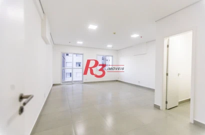 Sala para alugar, 42 m² por R$ 3.000,00/mês - Vila Matias - Santos/SP