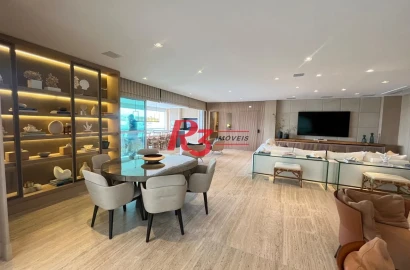 Apartamento com 4 dormitórios à venda, 343 m² por R$ 8.000.000,00 - Aparecida - Santos/SP