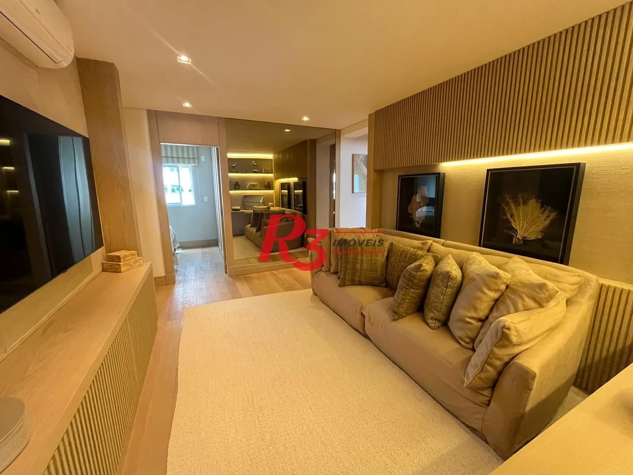 Apartamento com 4 dormitórios à venda, 343 m² por R$ 8.000.000,00 - Aparecida - Santos/SP
