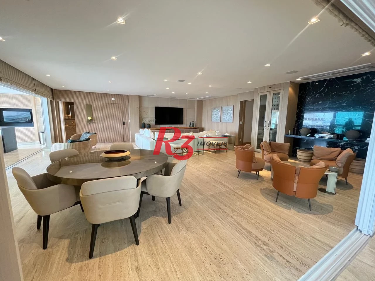 Apartamento com 4 dormitórios à venda, 343 m² por R$ 8.000.000,00 - Aparecida - Santos/SP