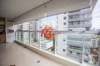 Apartamento à venda, 110 m² por R$ 1.890.000,00 - Boqueirão - Santos/SP