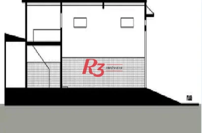 Terreno à venda, 270 m² por R$ 682.000,00 - Estuário - Santos/SP