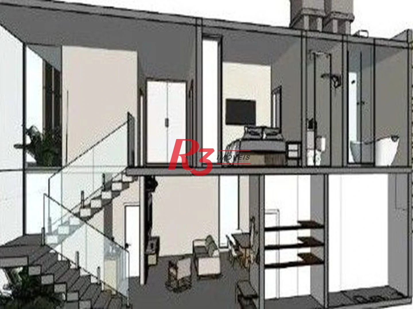 Terreno à venda, 270 m² por R$ 682.000,00 - Estuário - Santos/SP