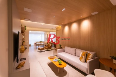 Apartamento à venda, 132 m² por R$ 2.390.000,00 - Pompéia - Santos/SP
