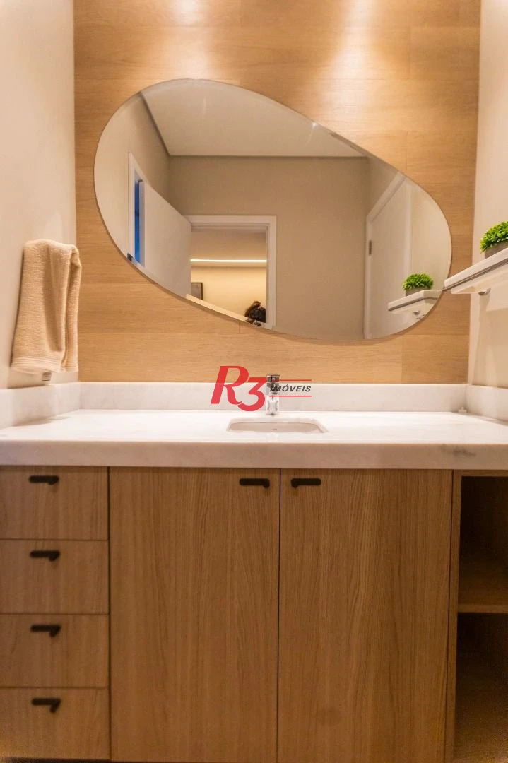 Apartamento à venda, 132 m² por R$ 2.390.000,00 - Pompéia - Santos/SP